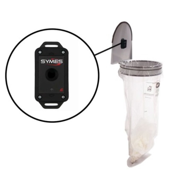Trash bin fill level sensor - 